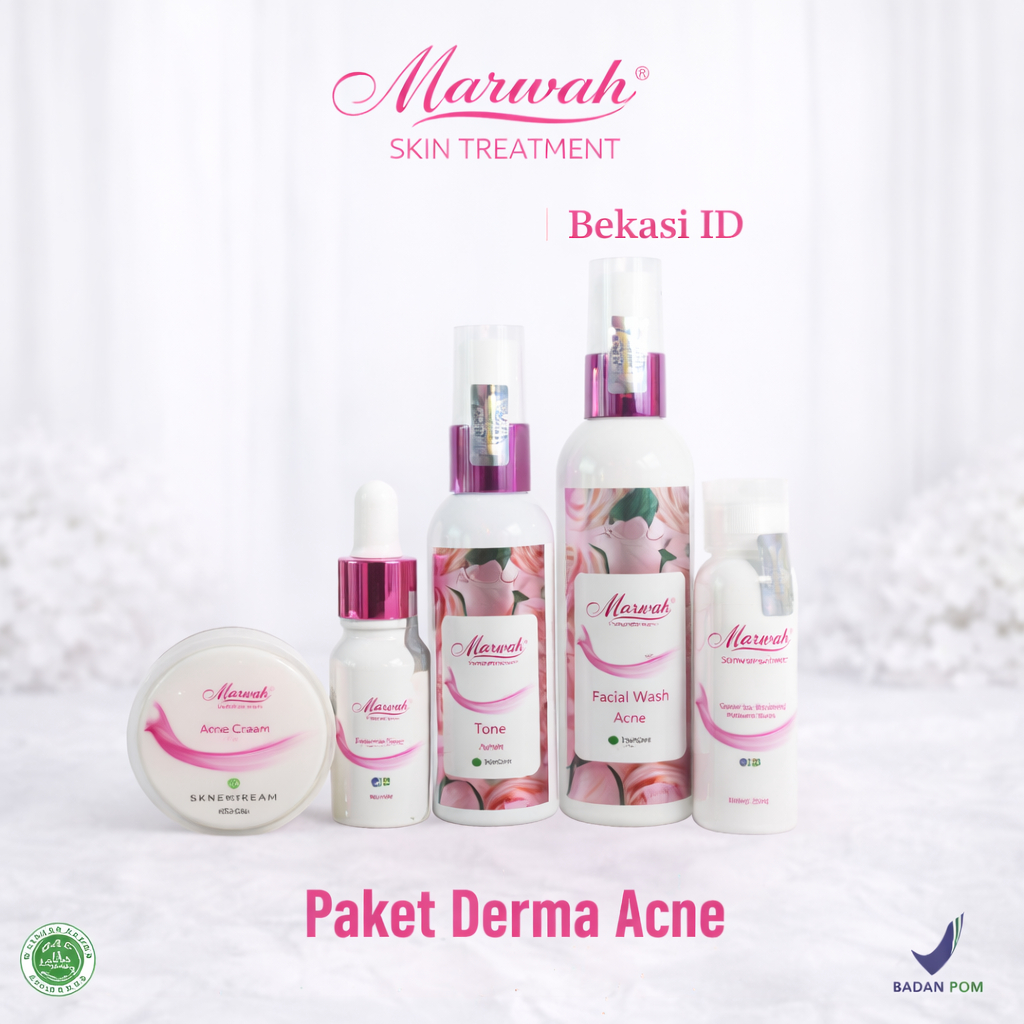 Marwah Skincare Paket Derma Acne