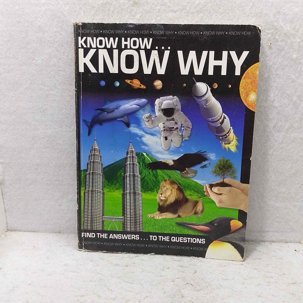 Book Import - ensiklopedia anak - Know How Know Why - topik seperti sains teknologi alam dan ruang a