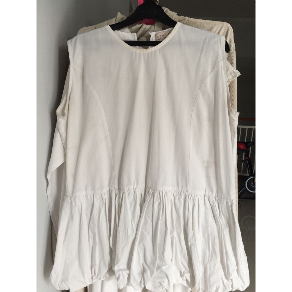 Preloved Lumi inner blouse by kimka hijab (inner balon tanpa lengan)