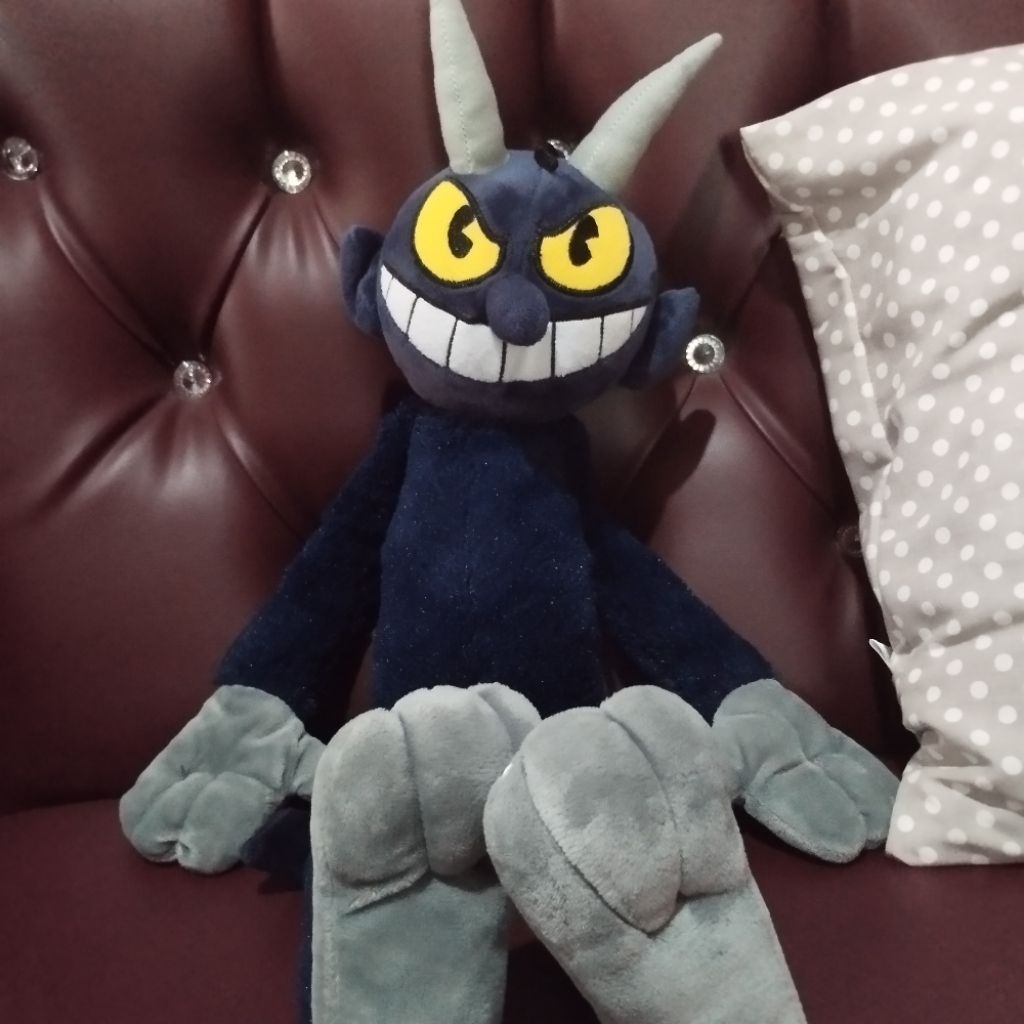  tall Fiesta Cuphead The Devil plush from 2018 60cm