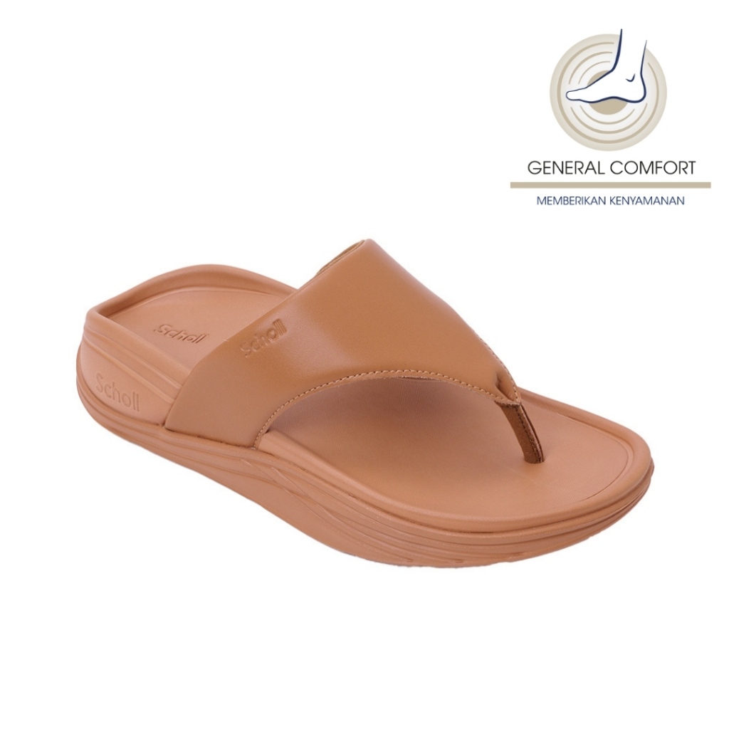Scholl Nyla Brown Sandal Wanita