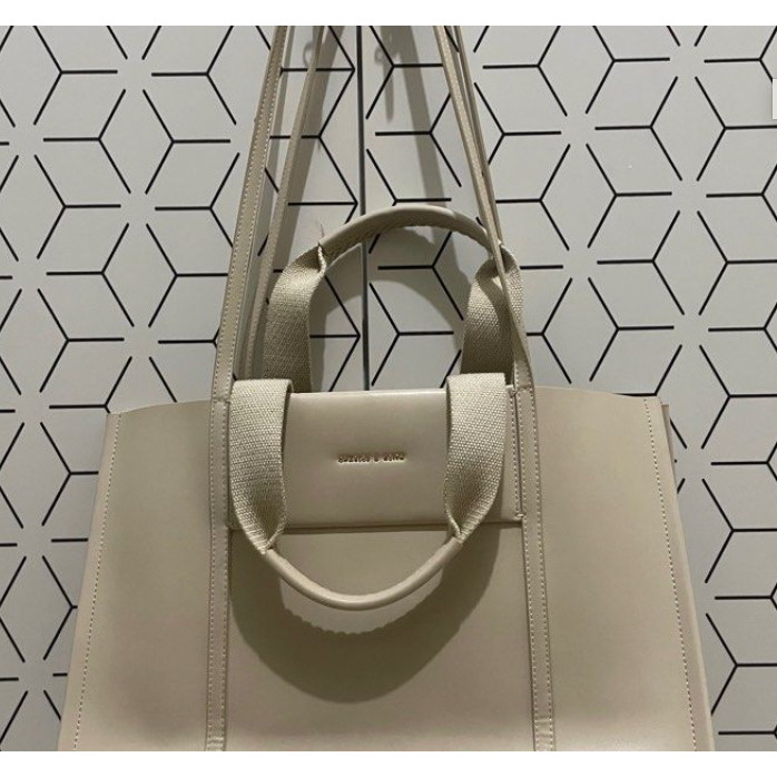 Charles and Keith White Bag