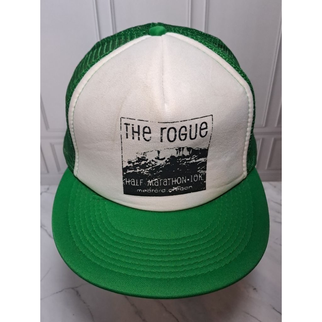 Topi Trucker Second The Rogue Half Marathon Medford Oregon / Preloved Otto Cap Hijau