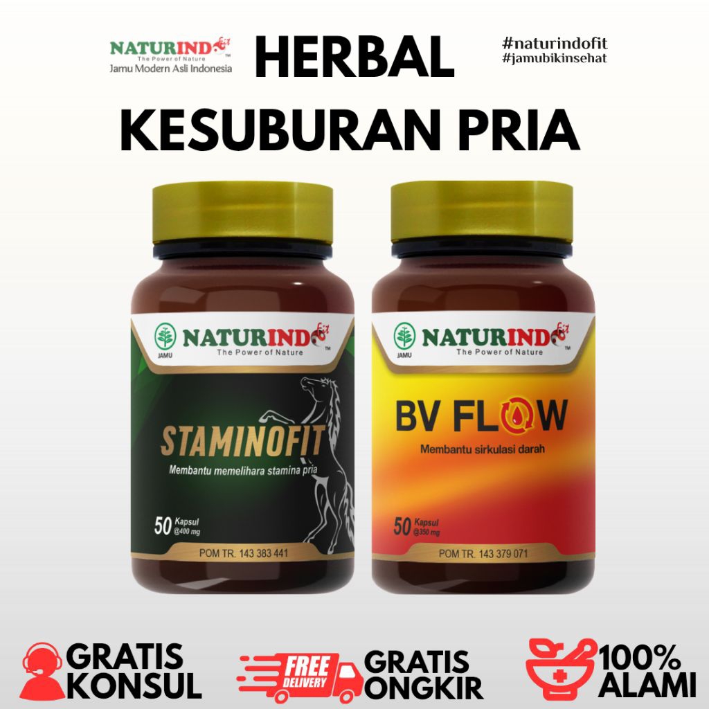 Staminofit Obat Herbal Membantu Memelihara Stamina Pria Dan Peredaran darah Lancar Naturindo