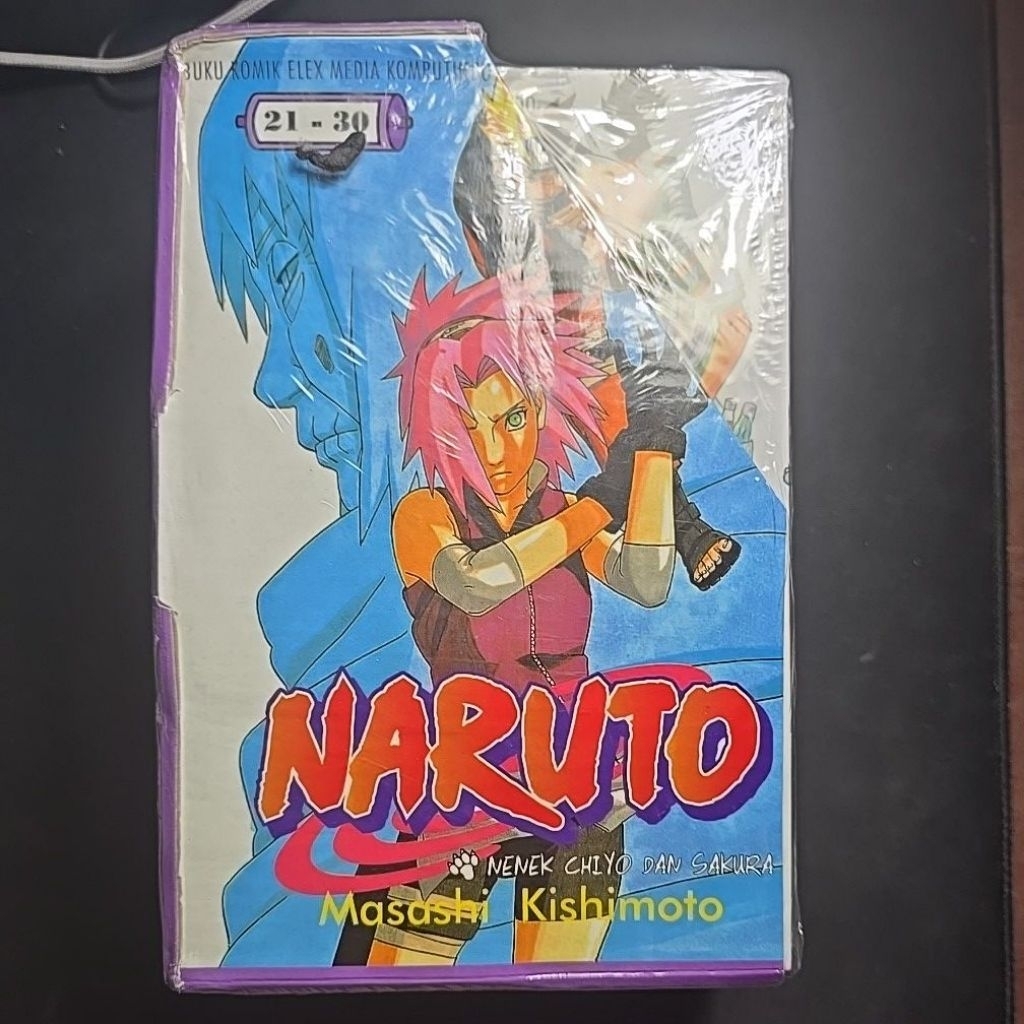 Komik Naruto Vol. 21-30 (Box, Segel)