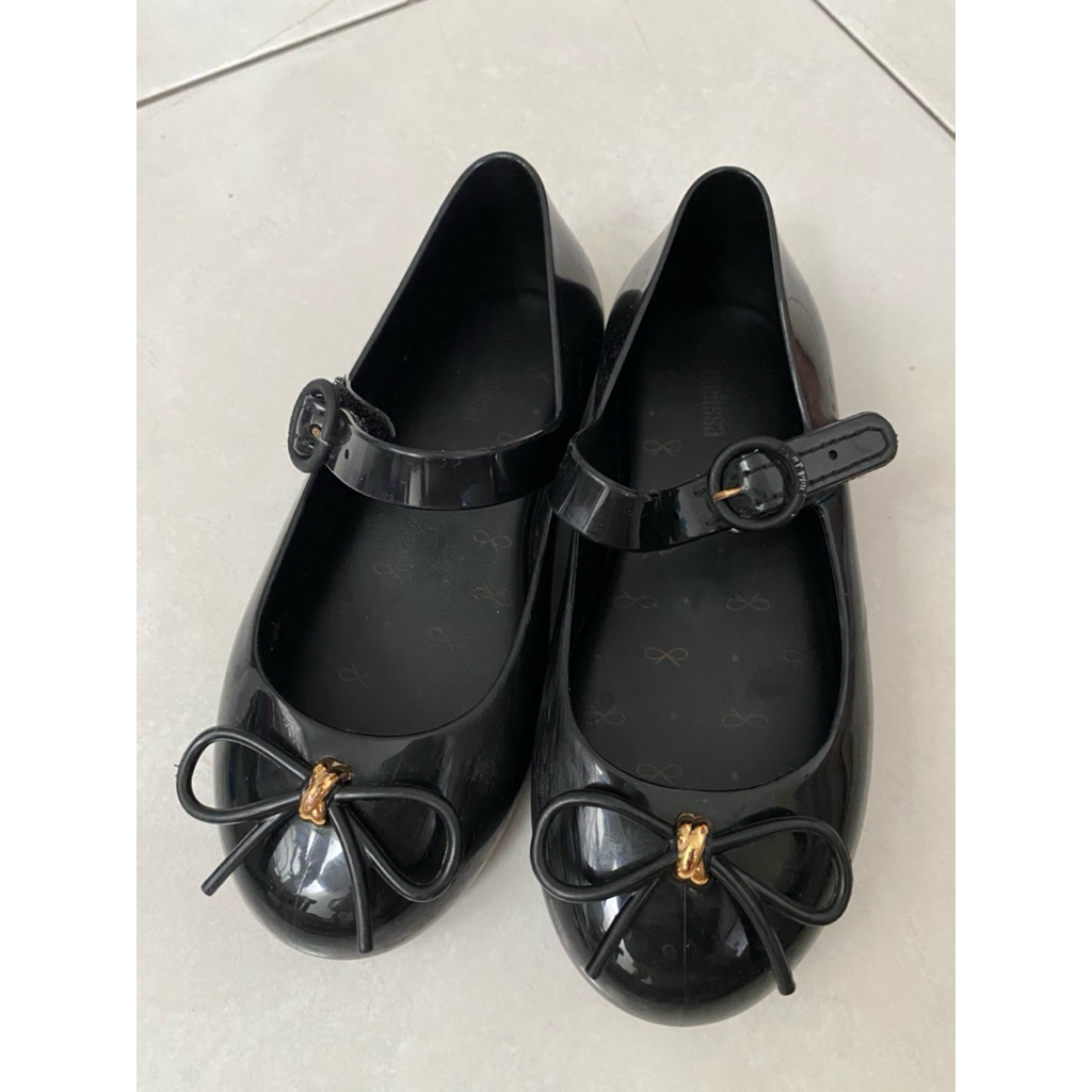 Mini Melissa Kids Shoes Black