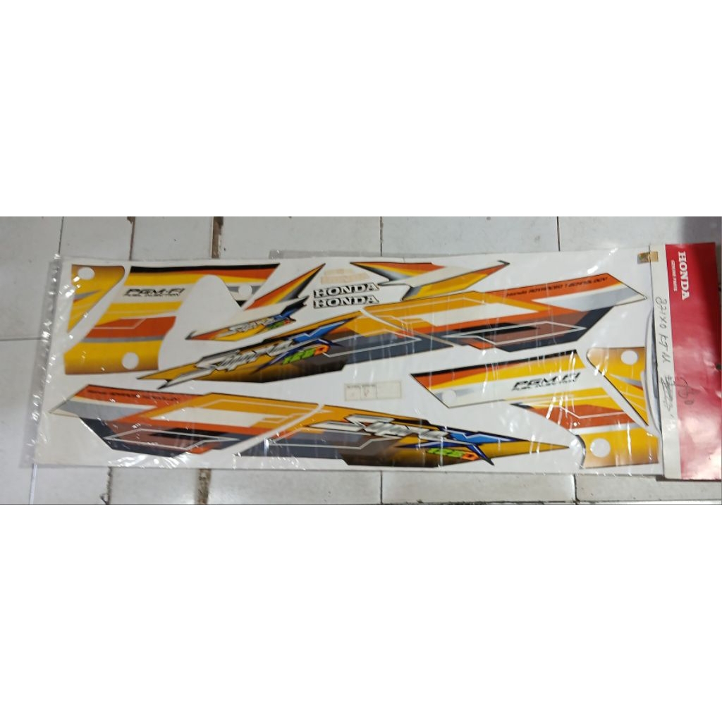 871X0 KTM 780 STRIPING BODY SUPRA X125 D ORIGINAL