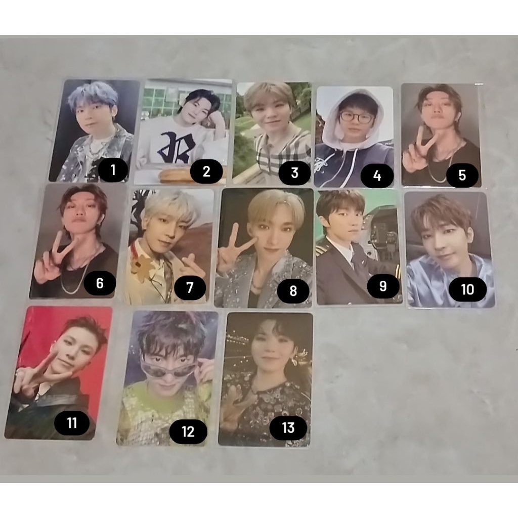 [CEK DESK] aab wonwoo caratland memobook 2022 woozi jp fanclub soco social club nana bnb minghao hao