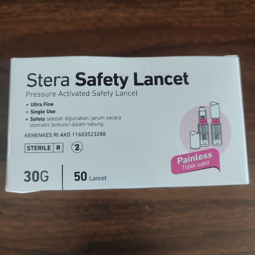 Stera Safety Lancet Pressure Activated Safety Lancet