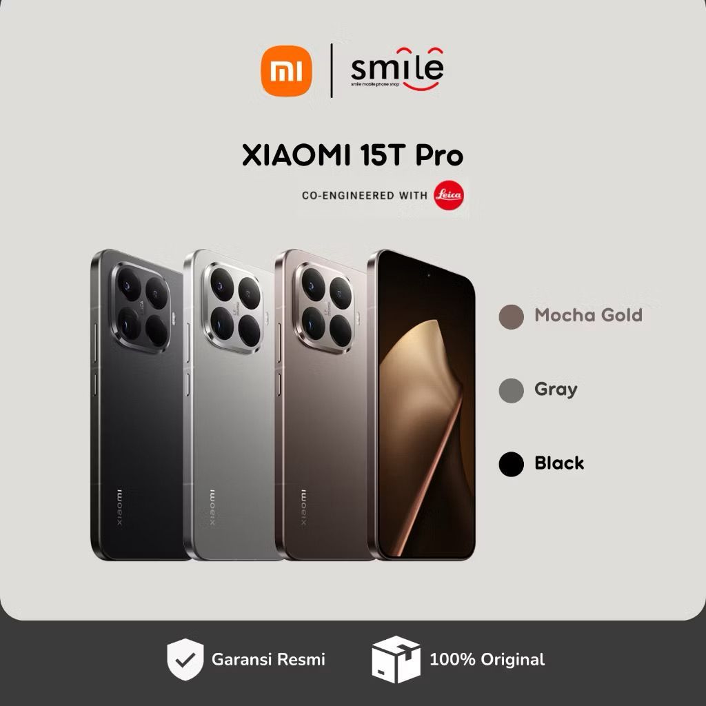 Hp Xiaomi 15T Pro 5G - Gray, 12GB RAM, 512GB Internal