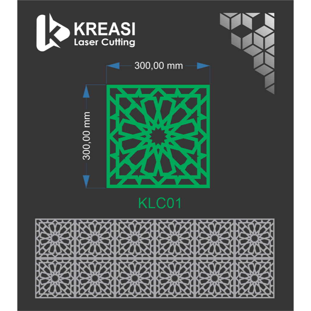 KRAWANGAN GRC MOTIF ORNAMEN