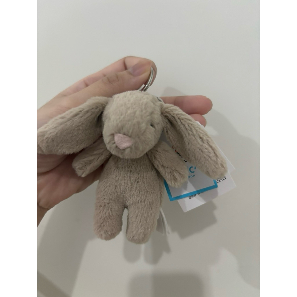 jellycat keychain bunny beige (brand new & readystock )