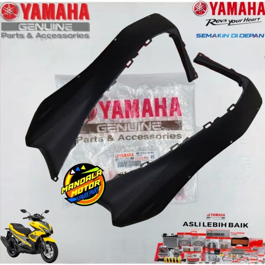 MOLE SIDE 2 MOLE SAMBUNGAN BORDES KANAN KIRI AEROX 155 OLD ORIGINAL YAMAHA B65-F171M-00 B65-F171L-00