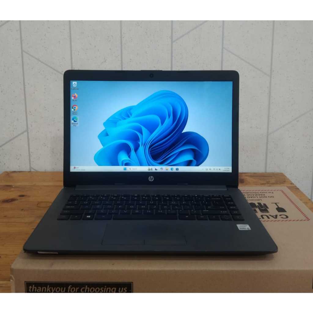 HP Notebook 240 G7, Core i5-1035G1, Ram 8/256, #Amd Radeon 620 2GB, Lengkap, Grey