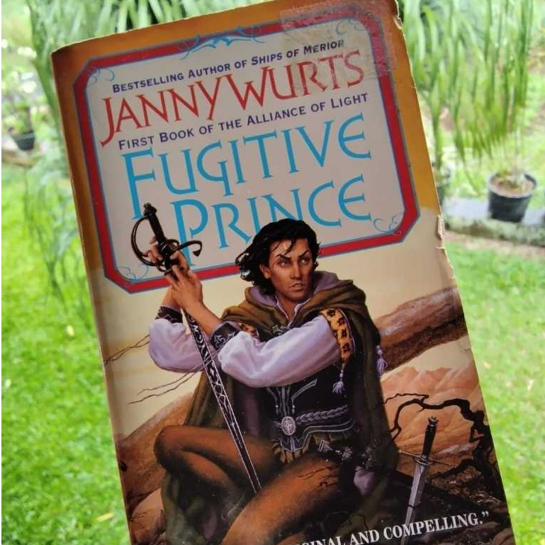 Janny Wurts Fugitive Prince The Alliance of Light Series #1 Buku Novel Fantasy Fiction Bahasa Inggri