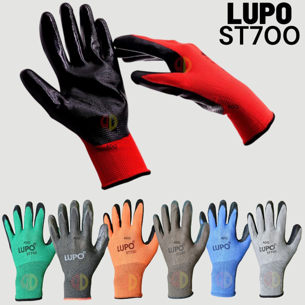 LUPO ST-700 SARUNG TANGAN KARET TEBAL SARUNG TANGAN KERJA