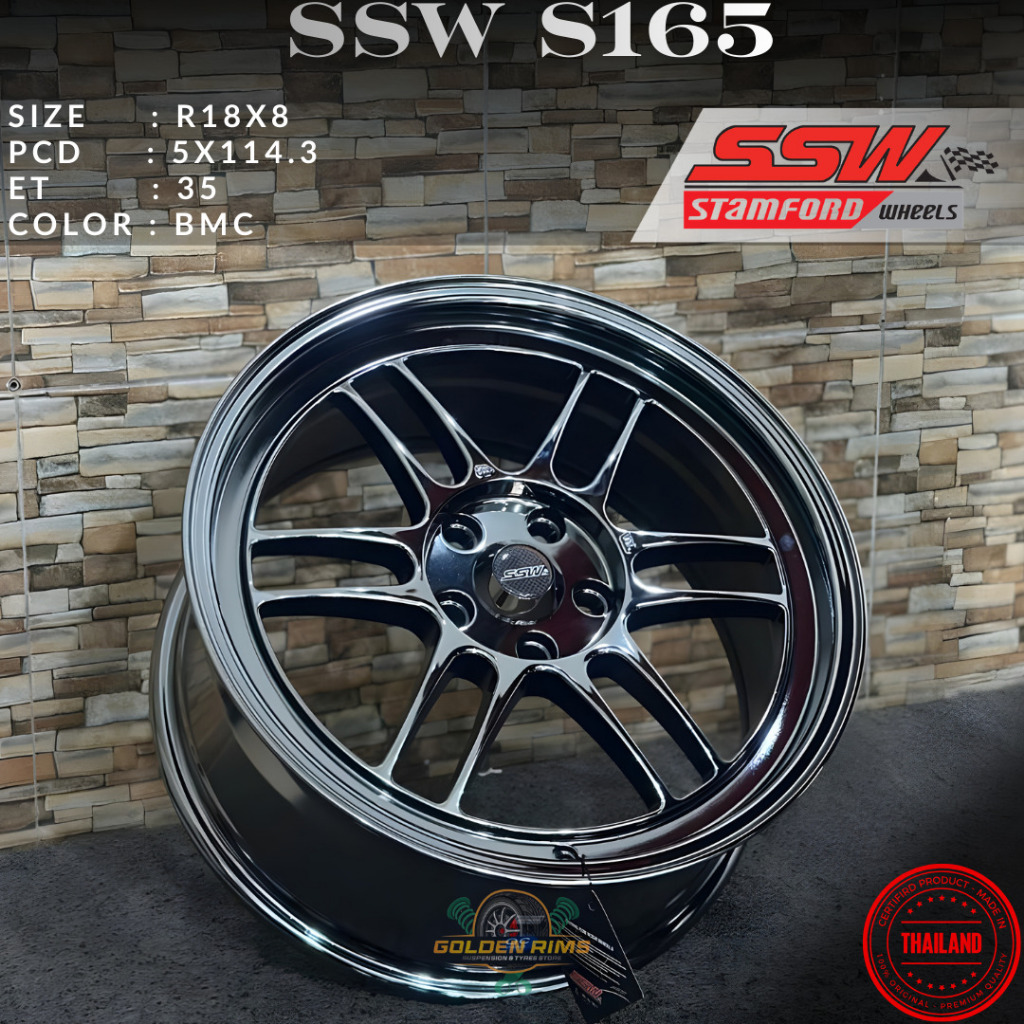 Velg Mobil Ssw S 165 Rpf1 R18 Cocok Untuk Innova Reborn Zenix Venturer Outlander  Dll