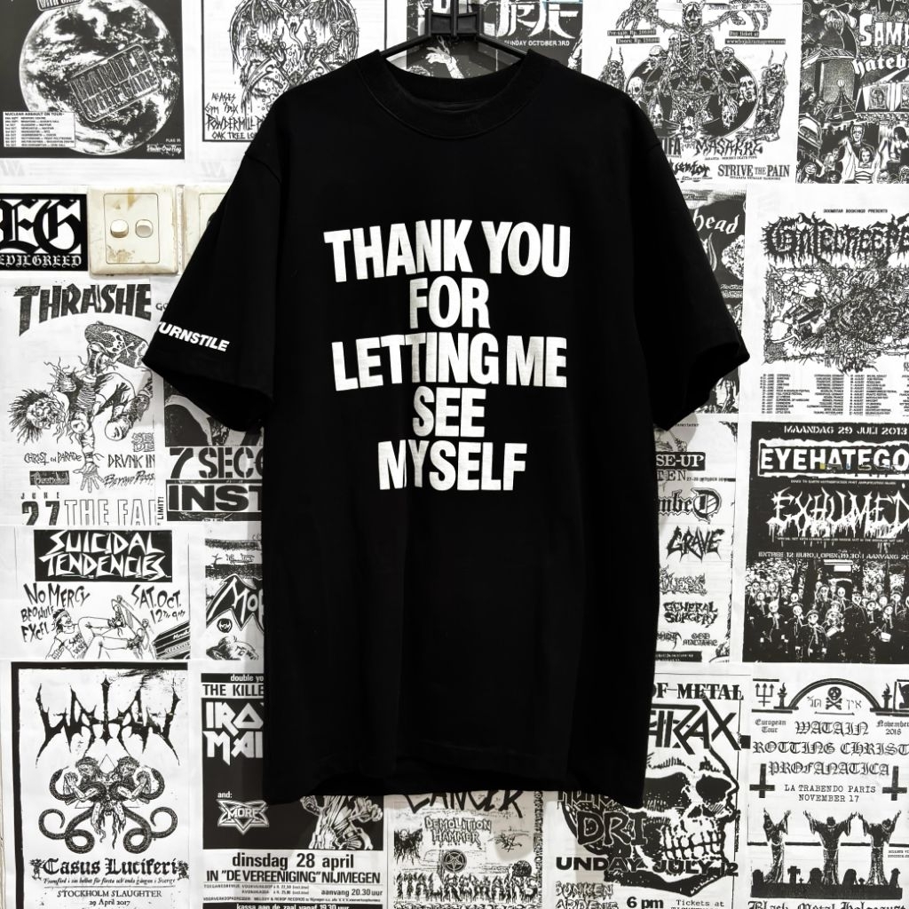 TURNSTILE - TSHIRT - THANKYOU SIZE M