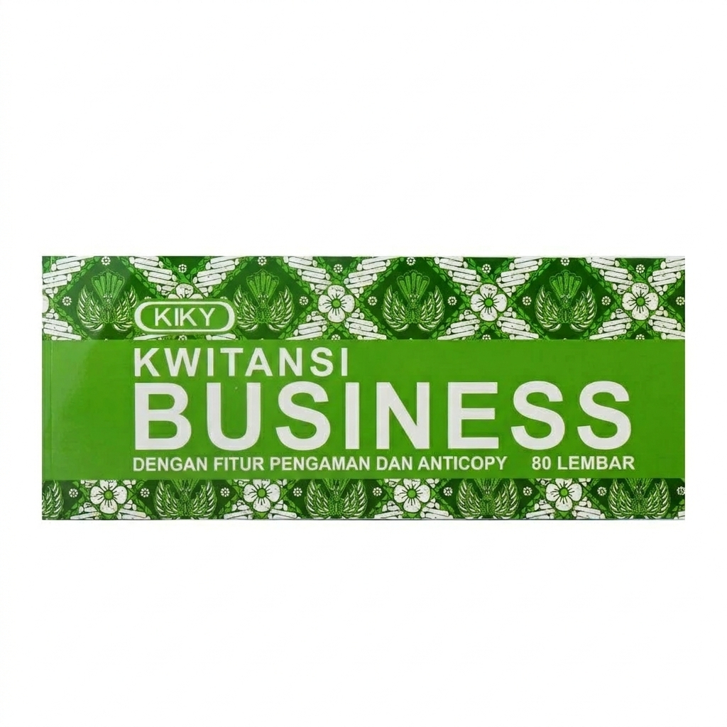 Buku Kwitansi Bisnis Kiky Besar 80 Lembar/ Kuitansi Kiky Besar