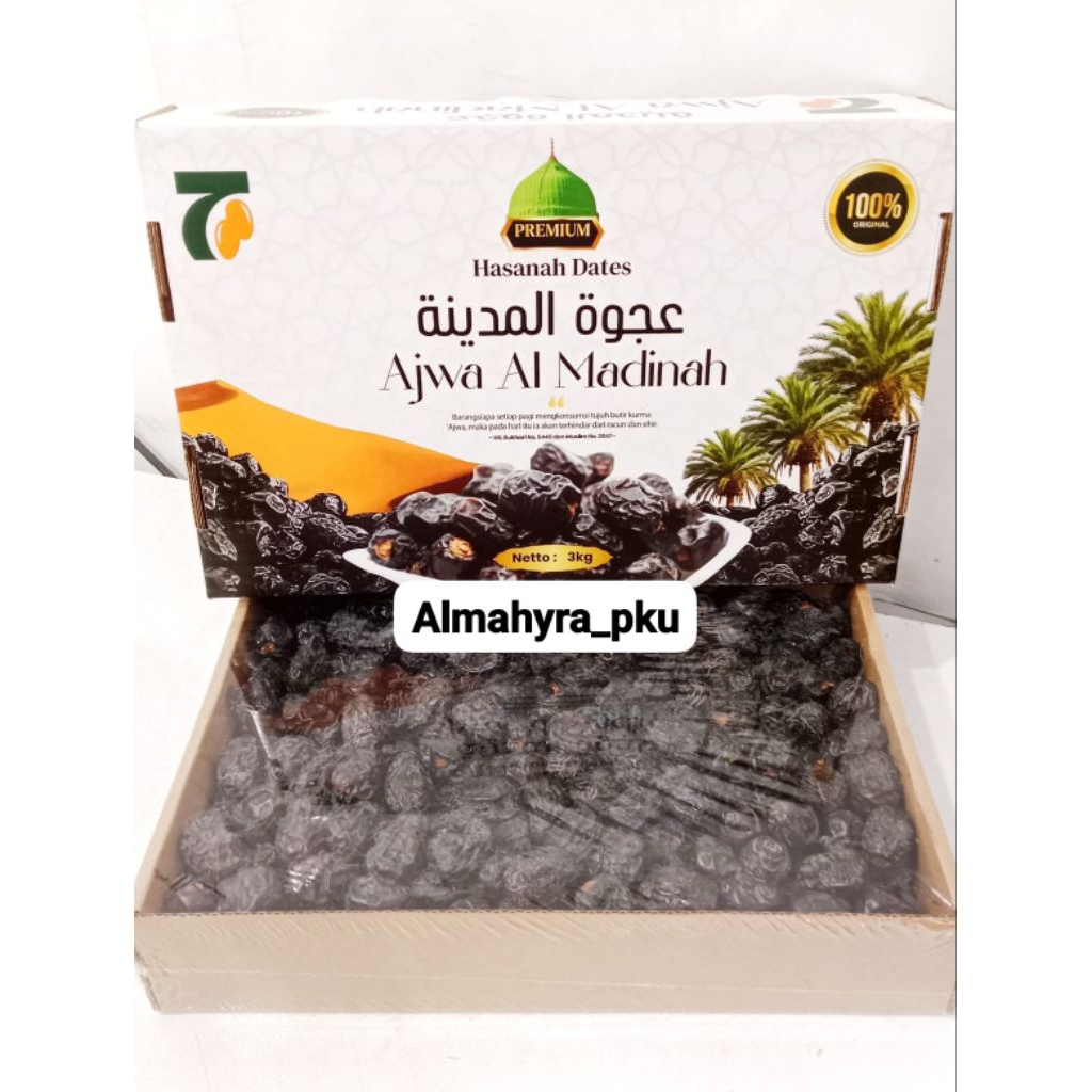 Kurma Ajwa Al-Madinah Premium 3kg