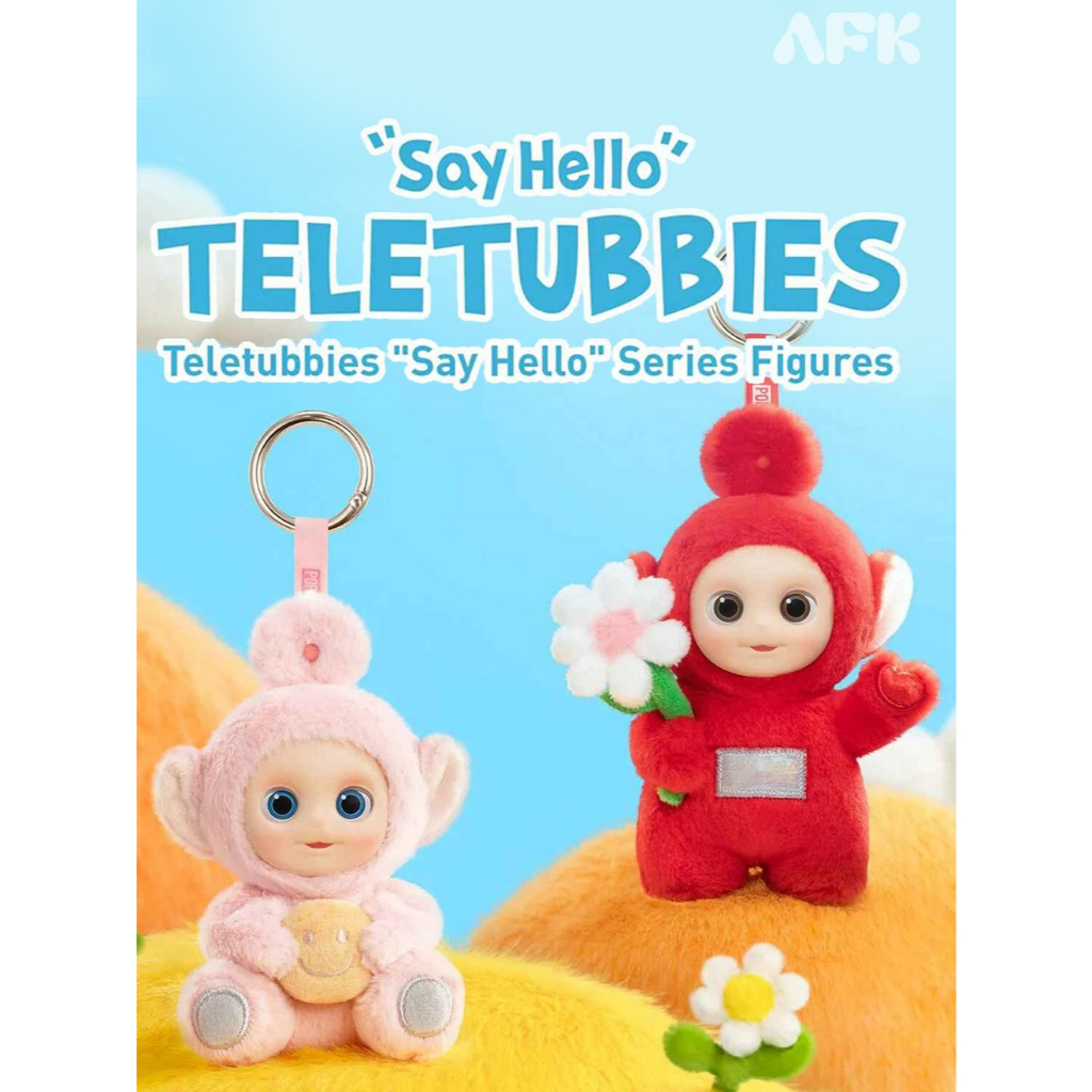 Teletubbies Say Hello Plush Pendant Gantungan Tas