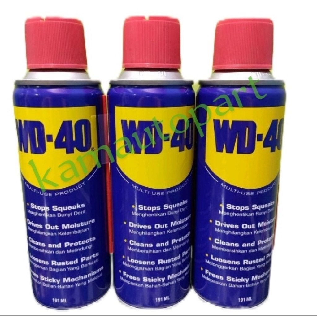 WD-40 kecil 191 ML / minyak pembersih / anti karat WD40