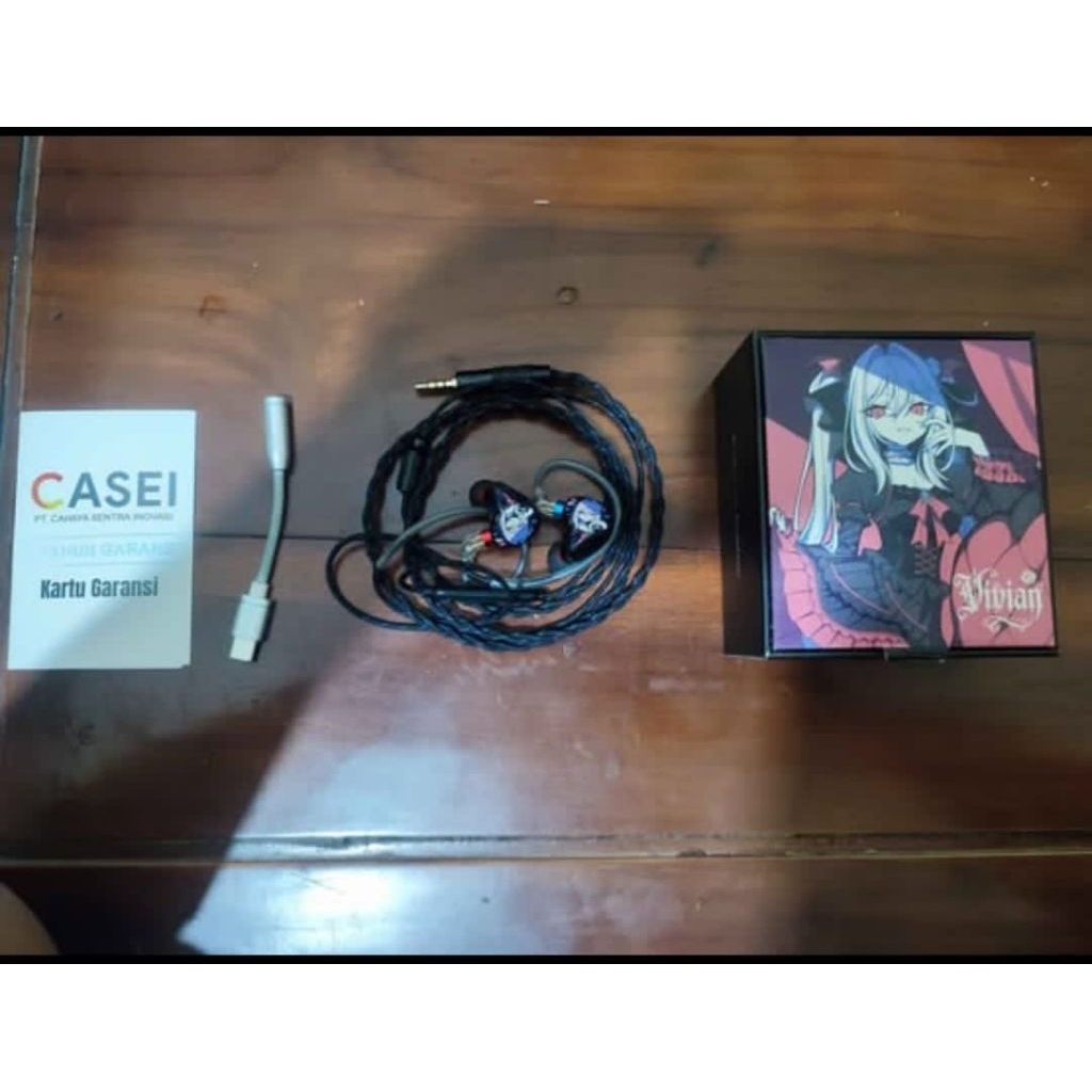 Iem cvj Vivian eartips dunu S&S + dac Fiio ja11