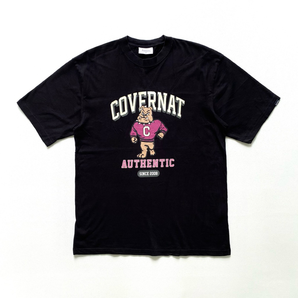 Covernat Bulldog Arch Logo Tee M
