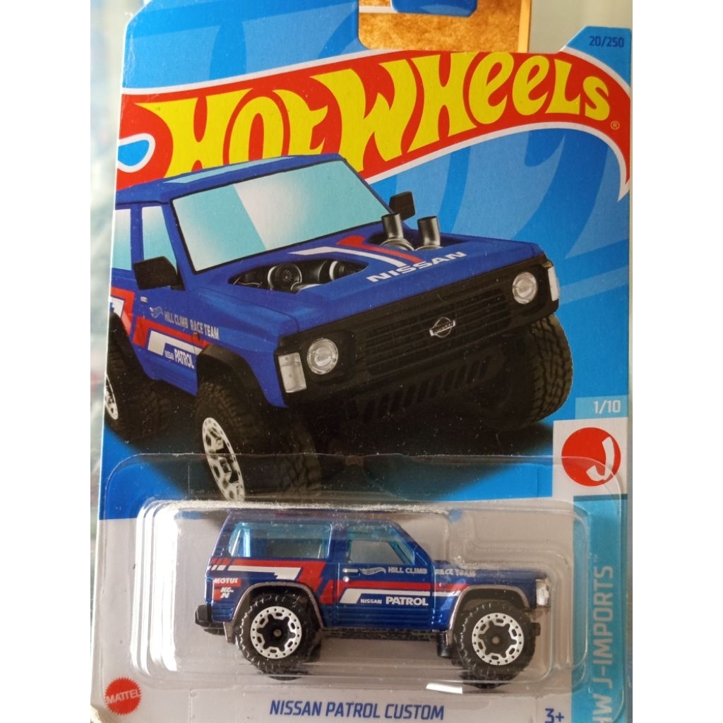 Hotwheels Nissan Patrol Blue