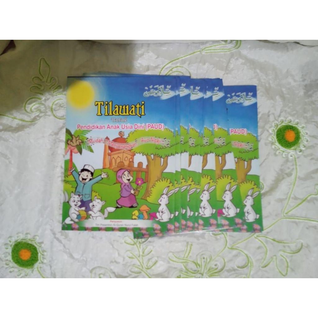 Tilawati PAUD Original dengan tulisan jelas