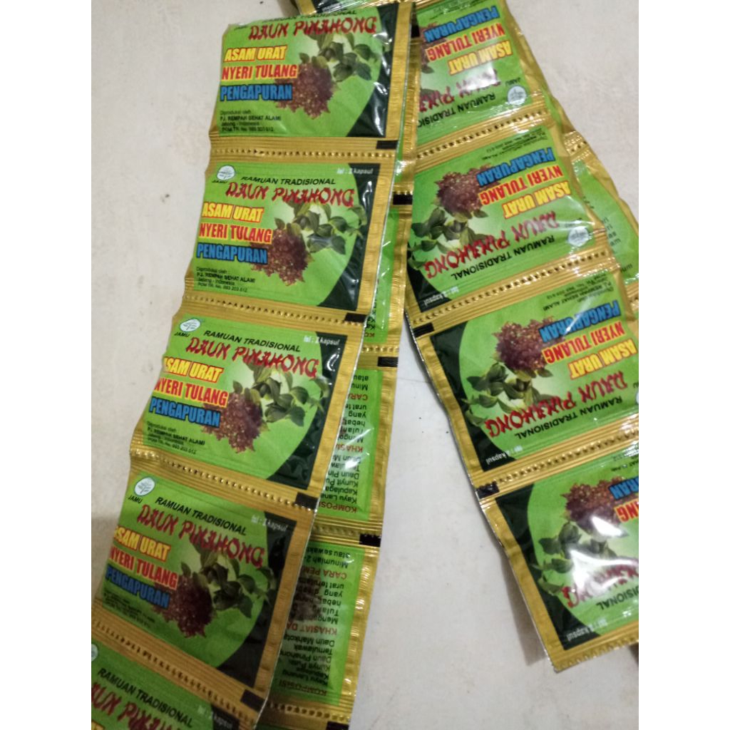 kapsul daun pinahong original