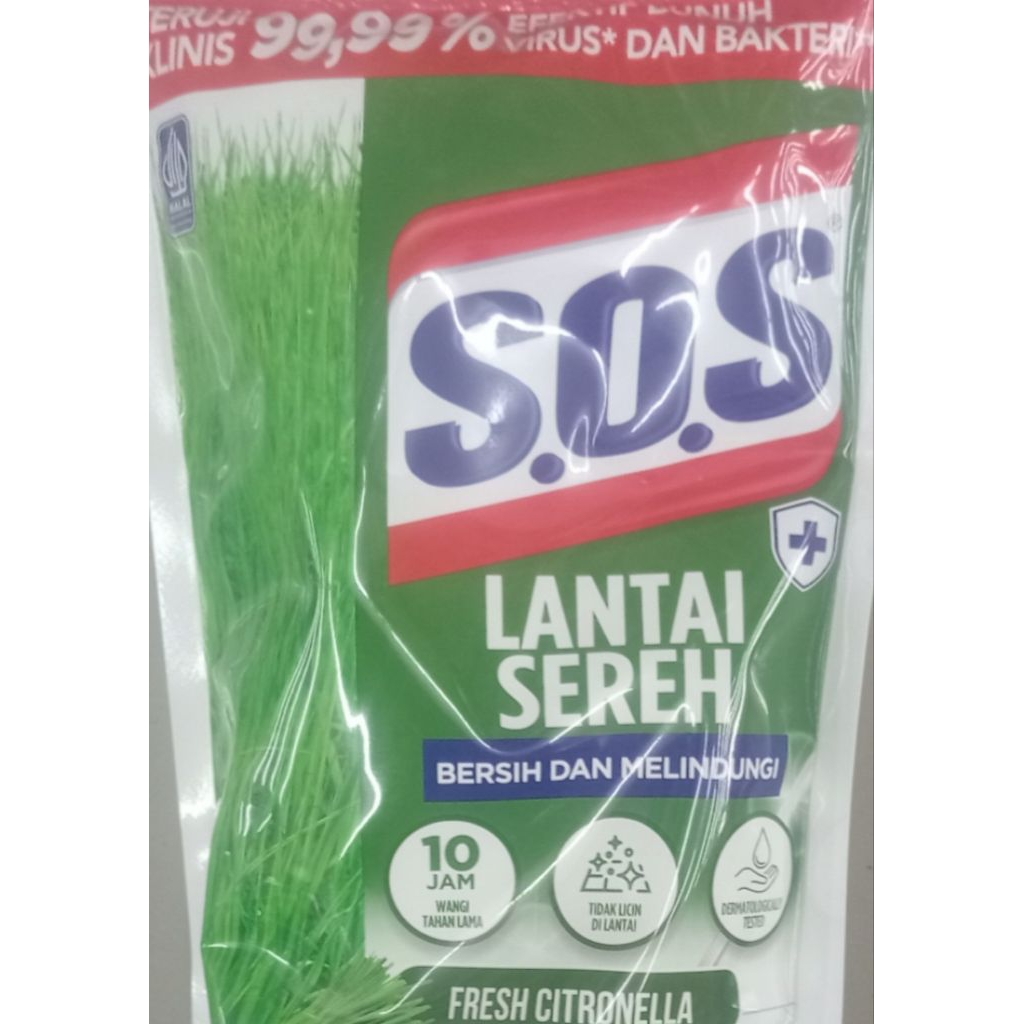 SOS Lantai Sereh 675 ml