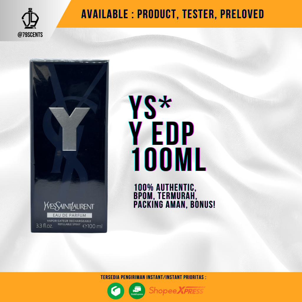 Parfum YSL Y EDP 100 ML For Men