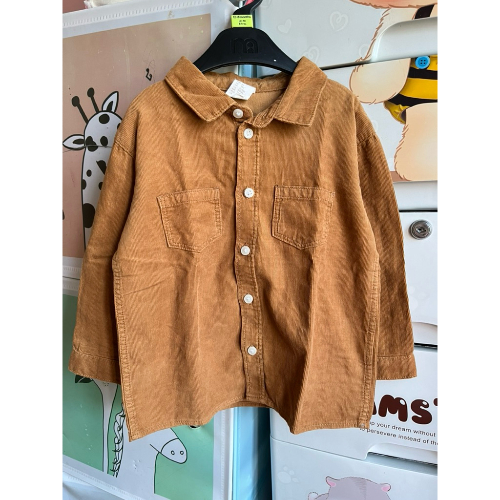 kemeja anak laki laki h&m hnm PL