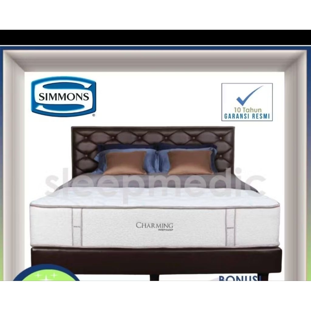 Kasur springbed Simmons Charming new 2025