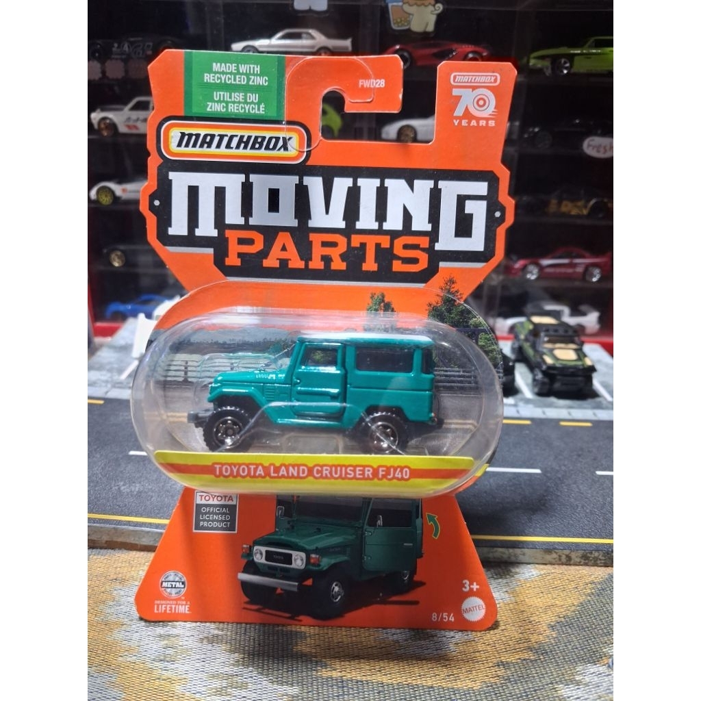 MATCHBOX TOYOTA LAND CRUISER MOVINGPART