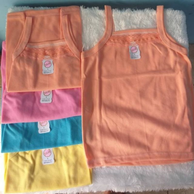 12psc Singlet anak 3-18 tahun M/L/XL/XXL TERMURAH/KAOS KUTANG ANAK TERLARIS/TANKTOP ANAK PEREMPUAN T