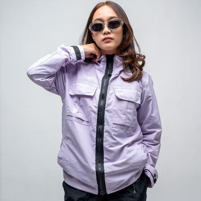 Troublemaker - Overshirt Hoodie - Cervelo Lilac