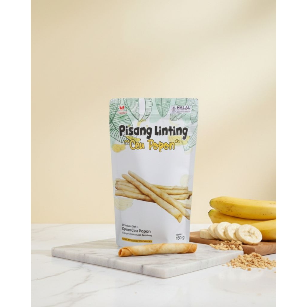 pisang linting 150 g/pisang aroma sale/ oleh oleh bandung