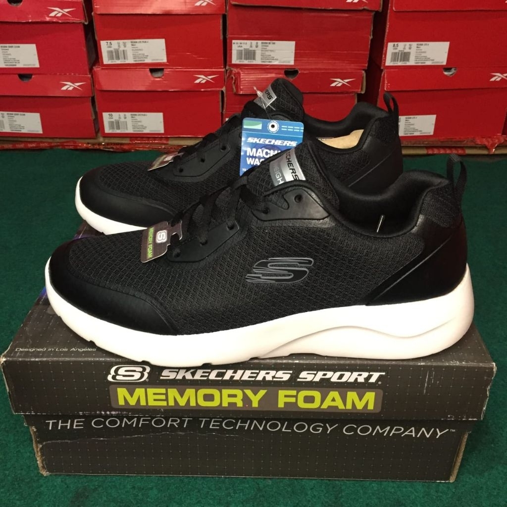 Sepatu Skechers DYNAMIGHT FULL PACE size 45 original