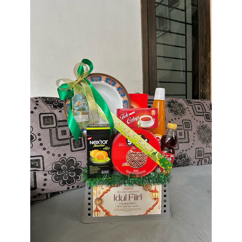 [INSTAN ONLY] Parcel Mewah Parcel Lebaran Parcel piring Parcel snack