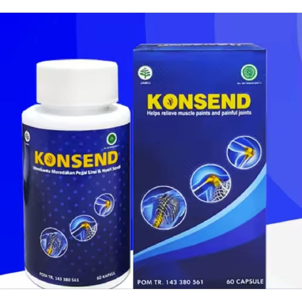 Konsend Obat Herbal - Konsend Obat Asam Urat dan Nyeri Sendi Alami Original
