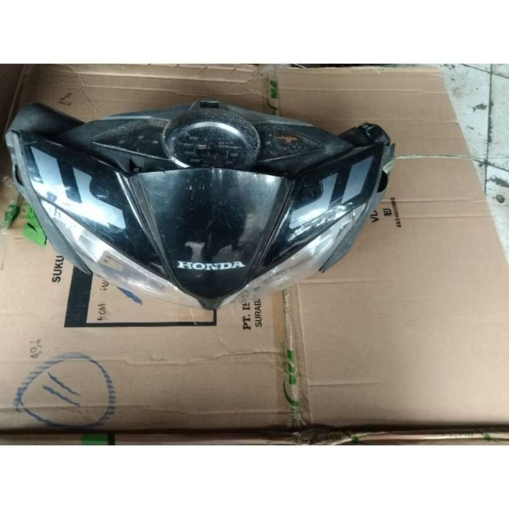 headlamp batok speedometer + lampu depan Blade new Blade Repsol second original
