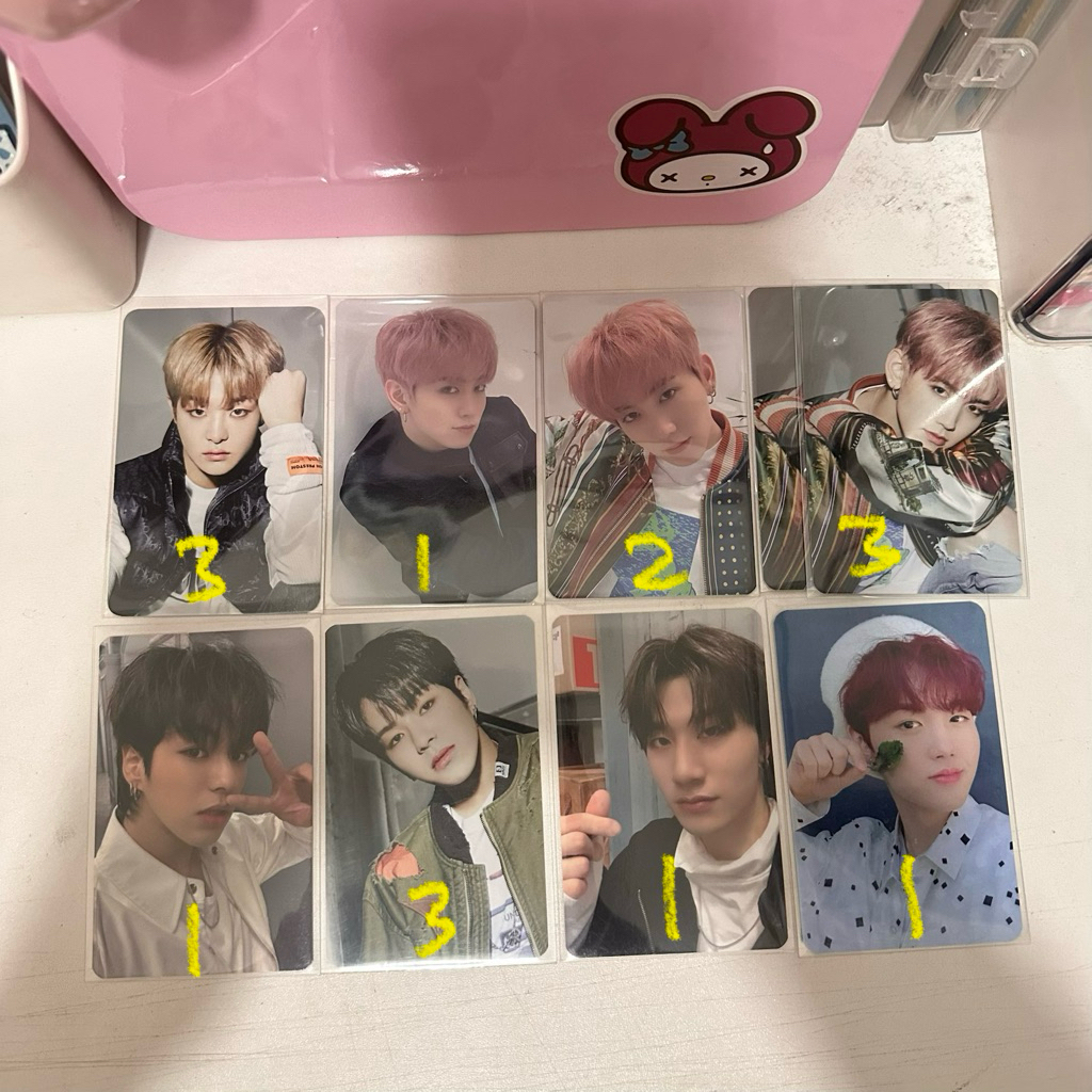 OFFICIAL - Photocard Treasure The first step chapter three 3 ktown4u Jihoon Mashiho Jaehyuk Yedam Do