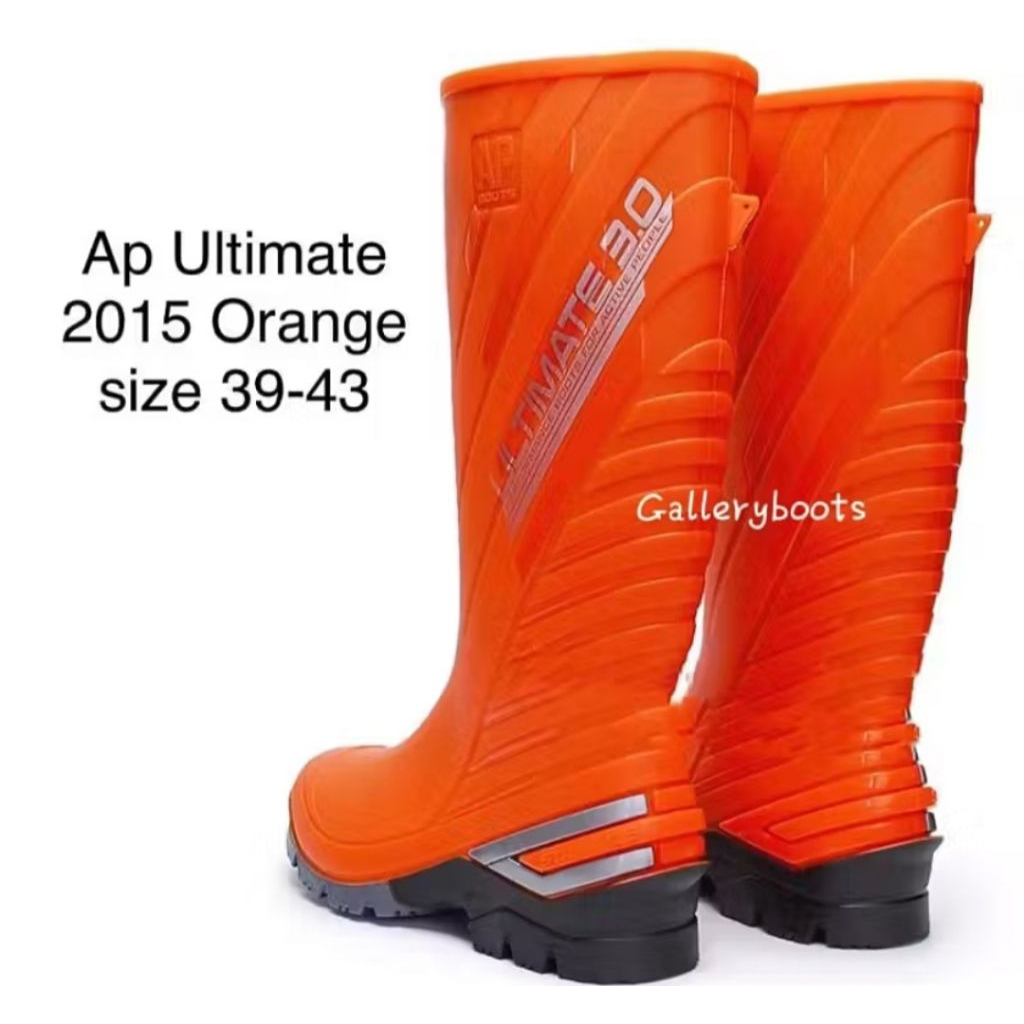 Ap Boots Ultimate 2015 Orange Sepatu Boot Pria Tinggi Original Fleksibel Anti Slip