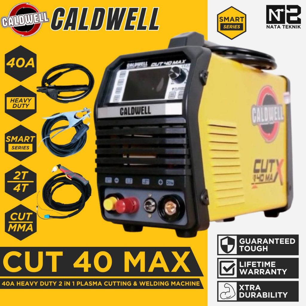 CALDWELL Mesin Las Plasma Cutting 40A 2 iN 1 Heavy Duty Smart Series CUT 40 MAX CALDWELL Mesin Plasm