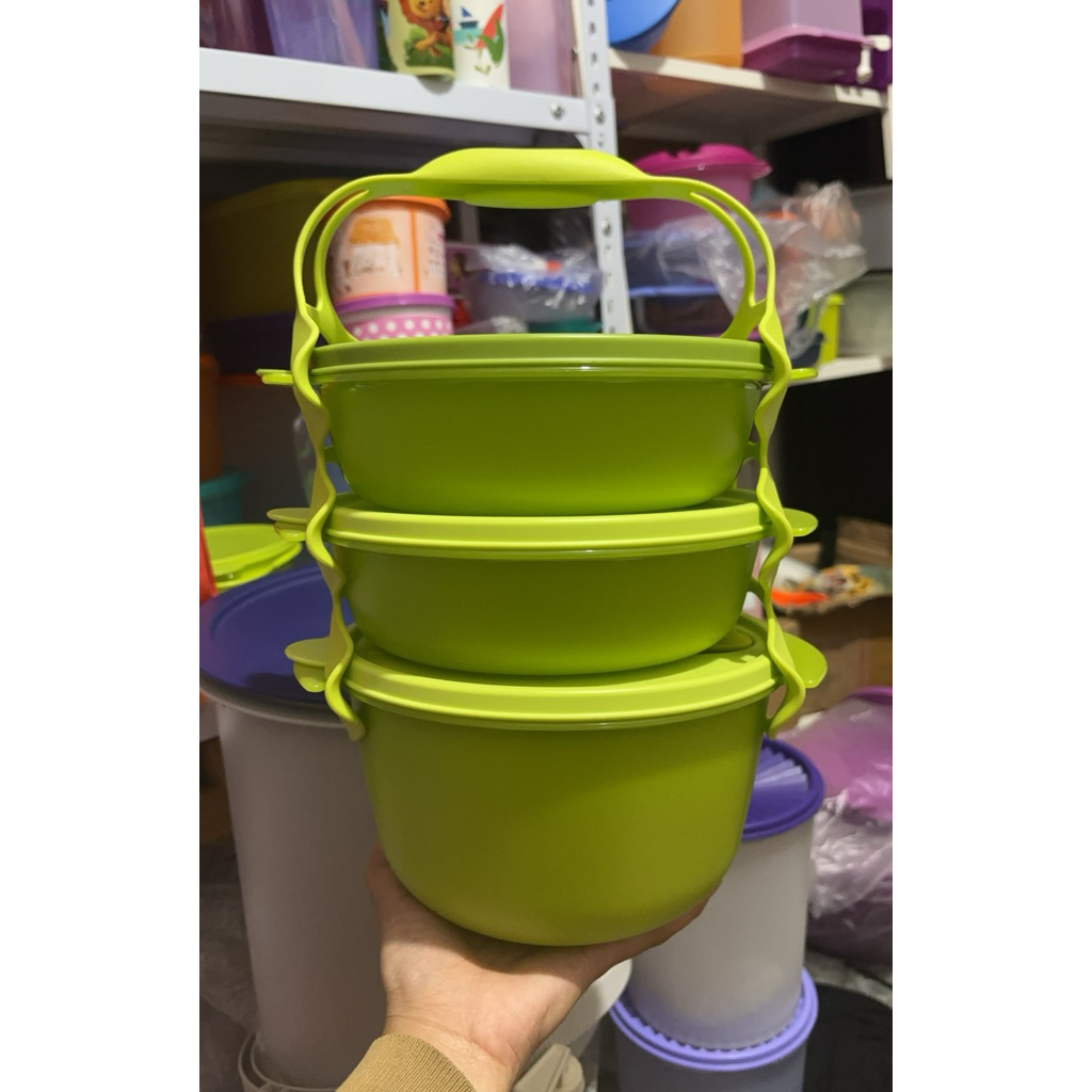 carry all bowl rantang tupperware