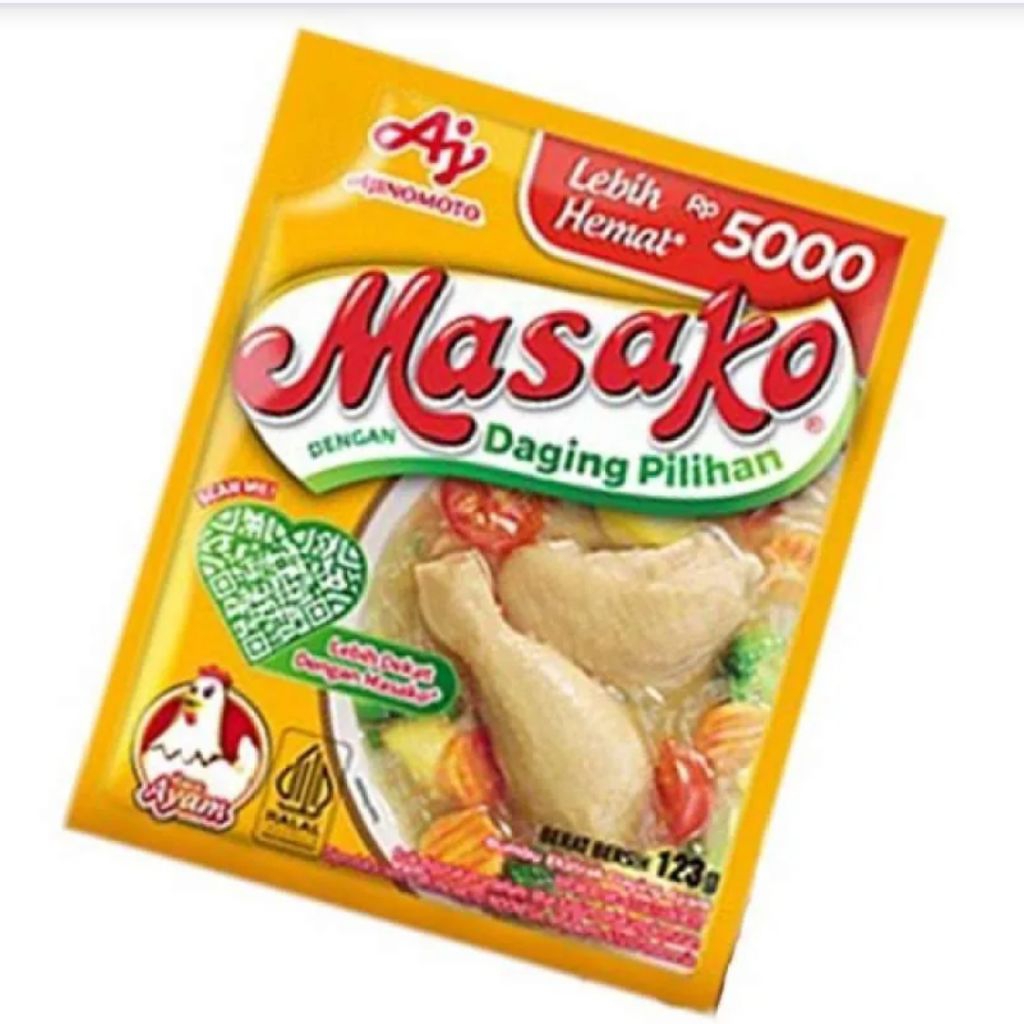 MASAKO BUMBU KALDU AYAM 5000 an | 123gram