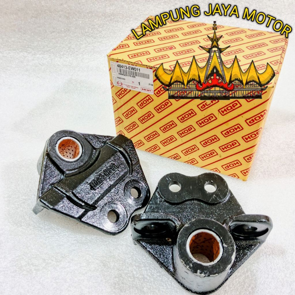 HANGER PER BLAKANG / BRACKET PER DEPAN HINO 500 (FR-RR)