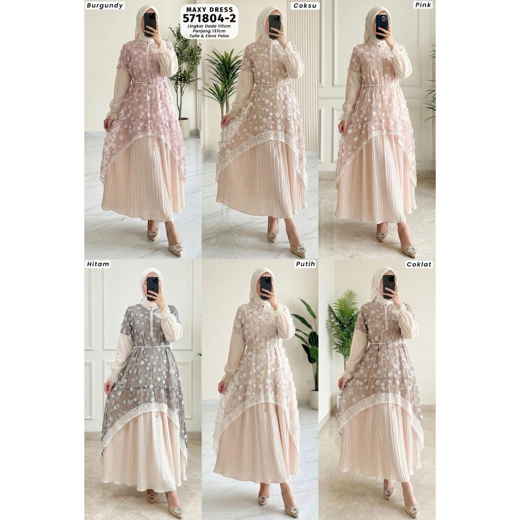 Extu-Maxy Dress Fashion Wanita Muslim